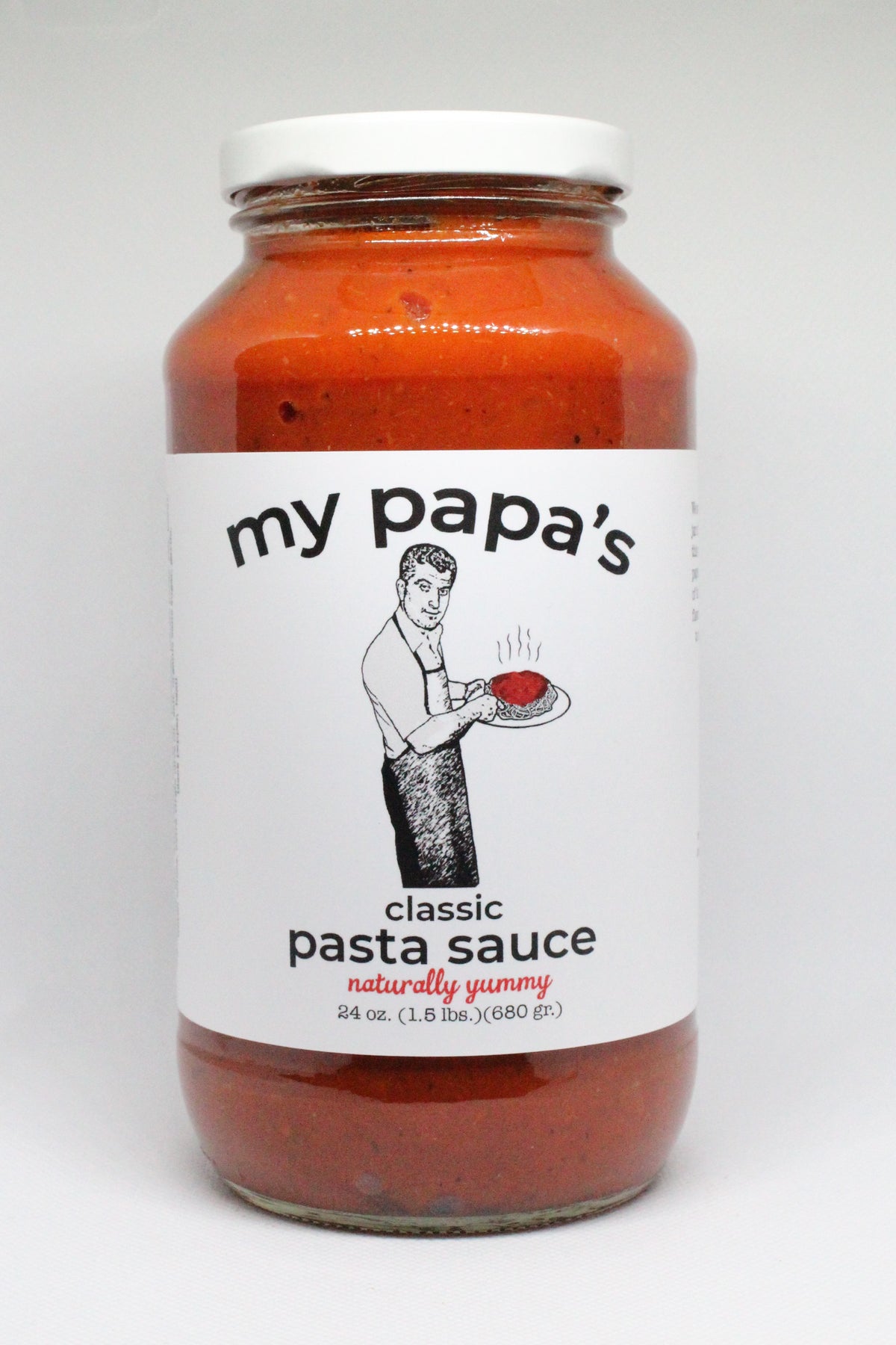 my papa's homemade classic pasta sauce (24oz)